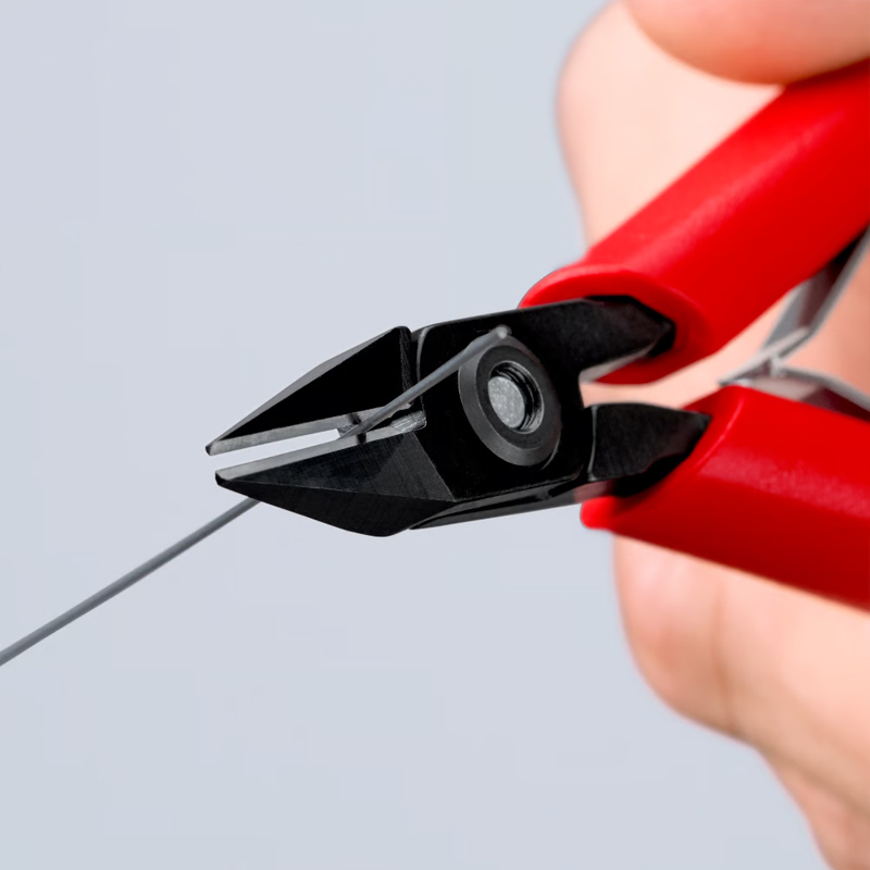 Pince coupante de côté pour l'électronique - 125 mm - KNIPEX - 75 02 125