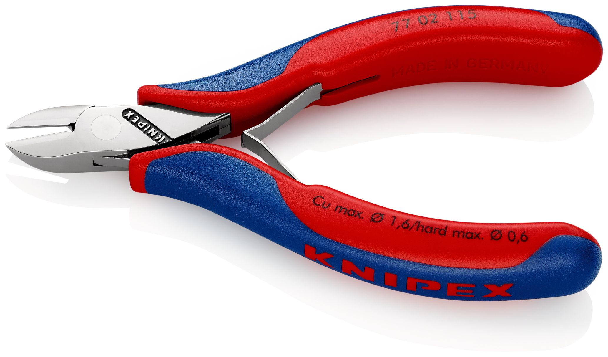 Pince coupante cote electro 115mm KNIPEX - 77 02 115 SB