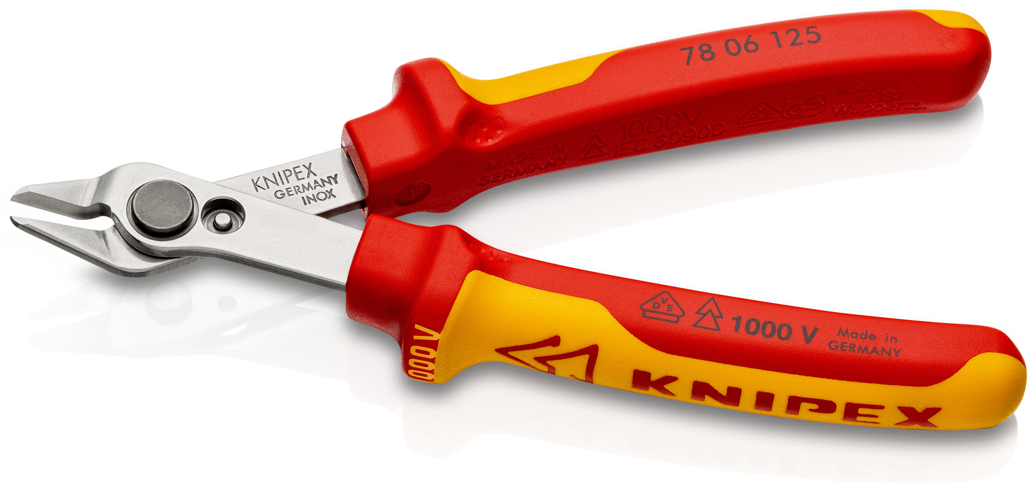 Pince coupante super knips® 125mm 1000v KNIPEX - 78 06 125