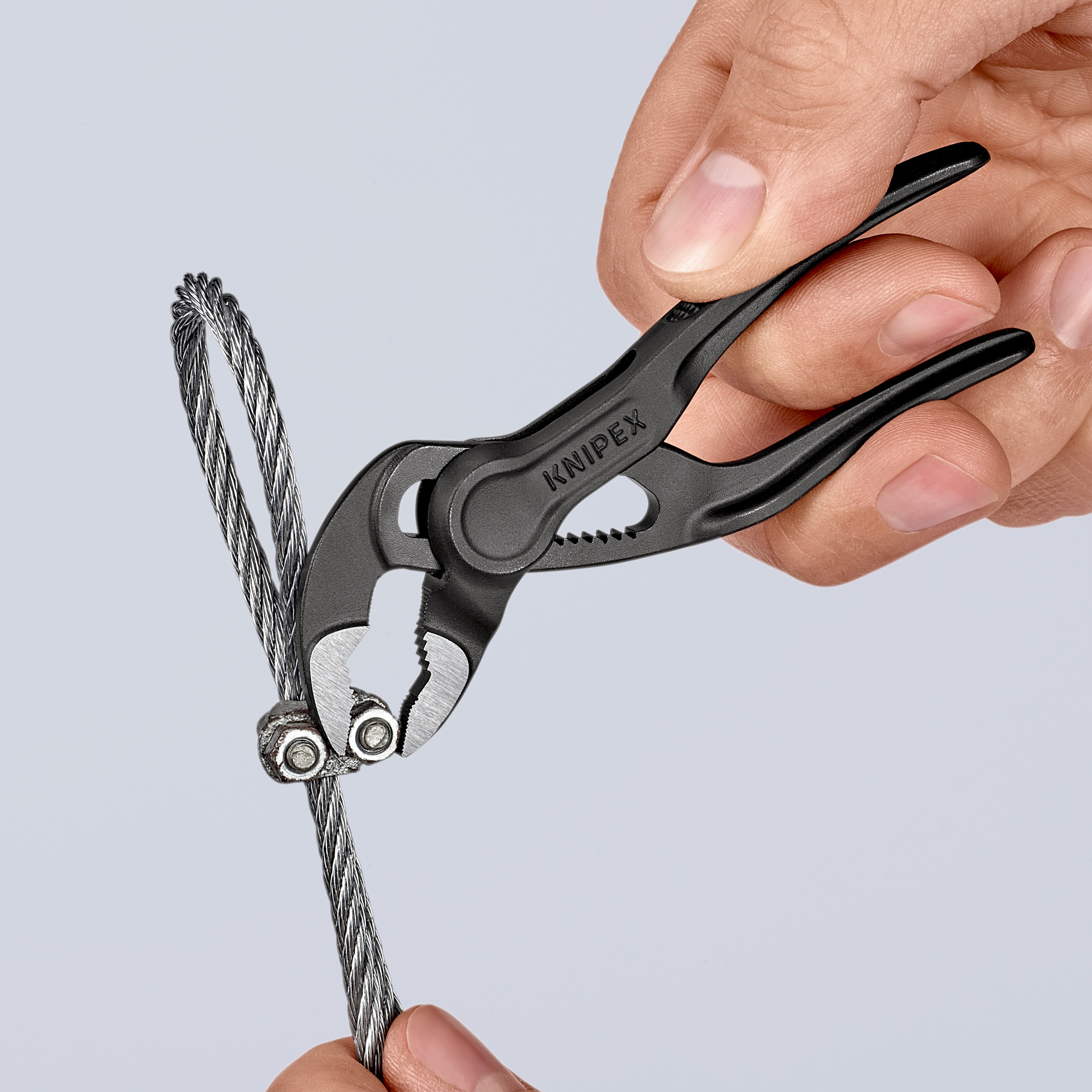 Pince multiprise cobra XS 100mm KNIPEX - Sur carte - 87 00 100 BK