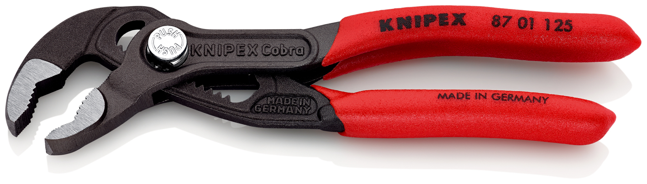 Pince multiprise cobra® 125mm - Sur carte - KNIPEX - 87 01 125 SB