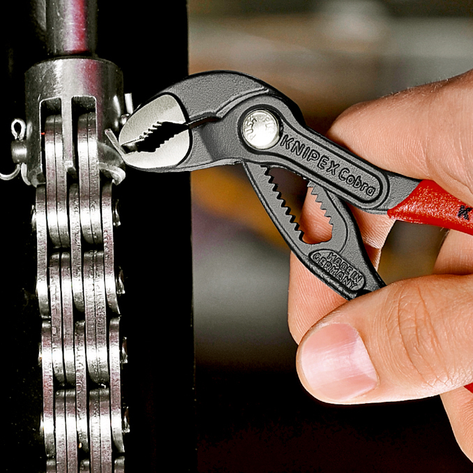 Pince multiprise cobra® 125mm - Sur carte - KNIPEX - 87 01 125 SB