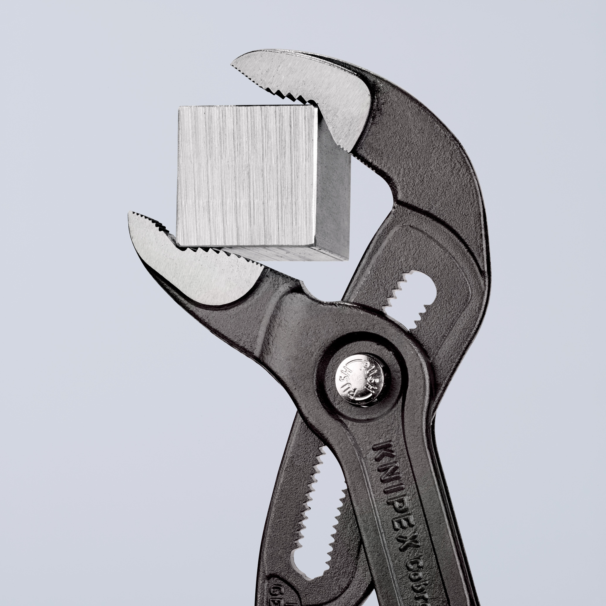 Pince multiprise cobra KNIPEX ouverture 60mm longueur 300mm KNIPEX sur carte - 87 01 300 SB