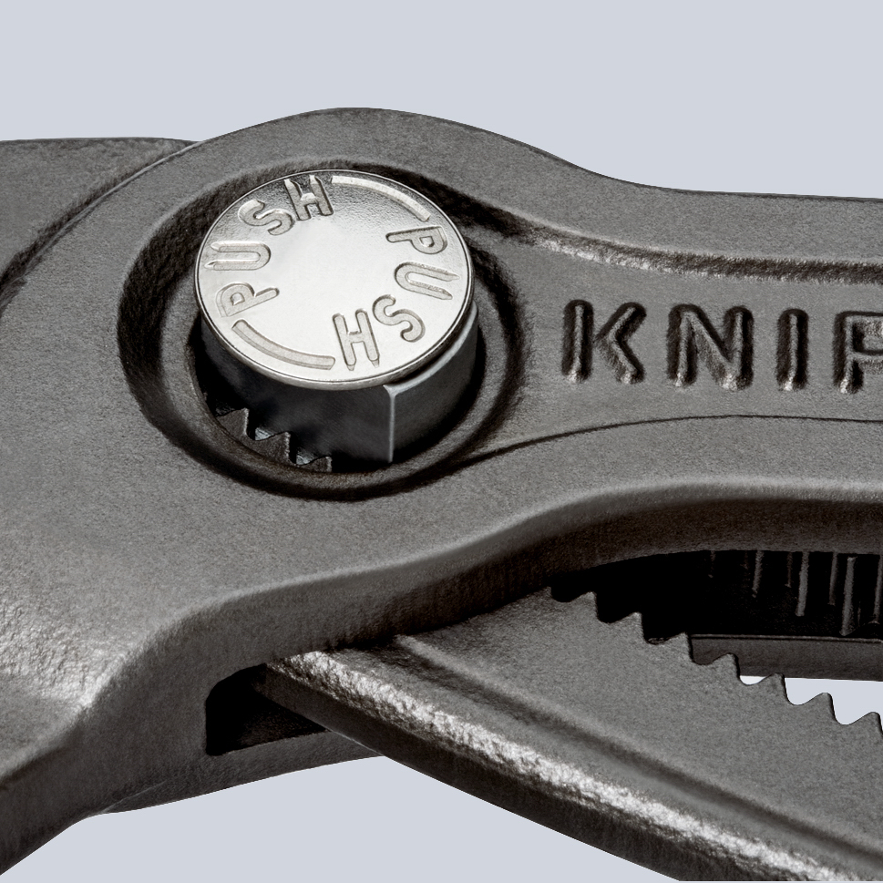 Pince multiprise Cobra® 300mm - Gainage bi-matière - Œillet antichute KNIPEX - 8702300TBK