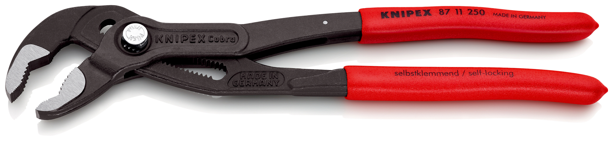 Pince multiprise Cobra® Matic - 250 mm, ouverture 50 mm - KNIPEX - 87 11 250