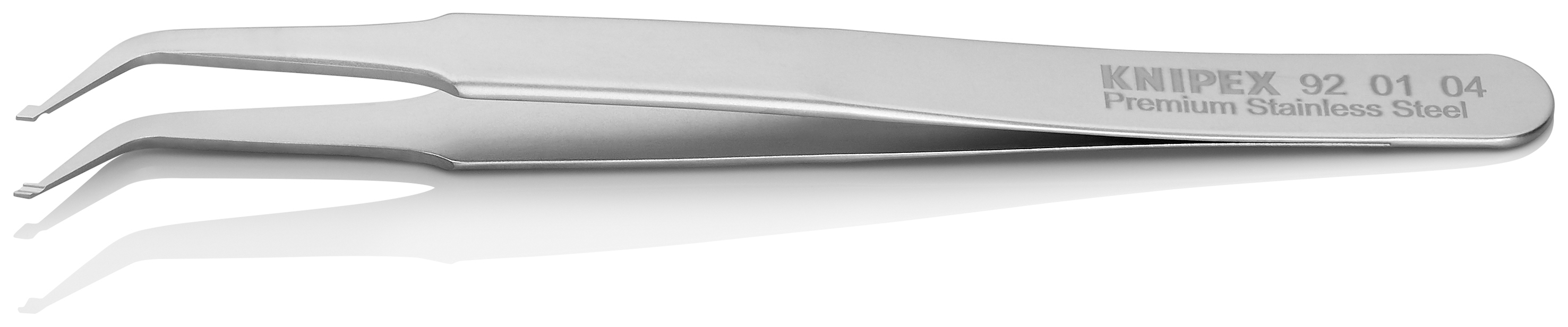 Pince brucelle inox SMD 115mm coudée à 45° KNIPEX - 920104