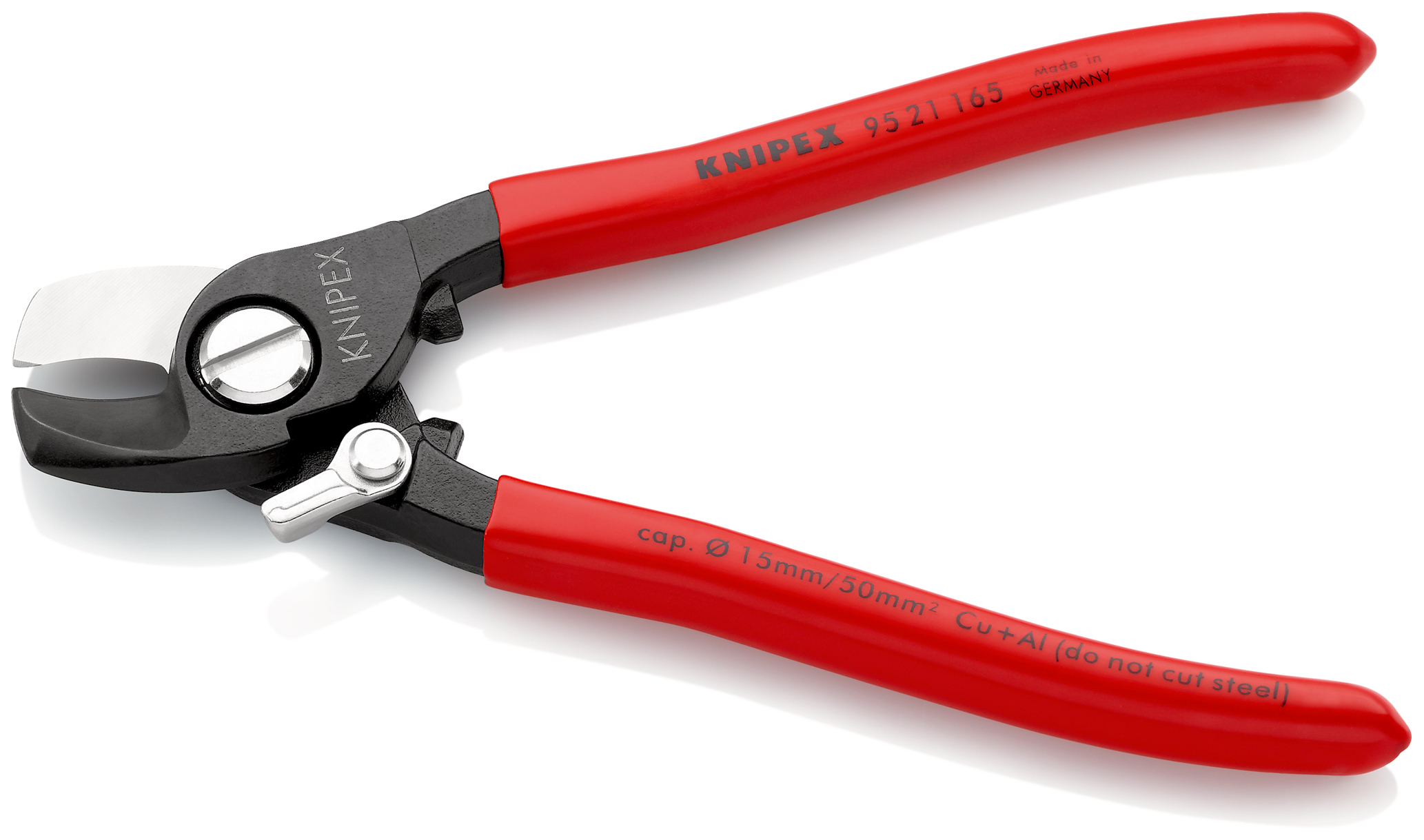 Coupe-cables 165mm ø15mm 50mm² KNIPEX - 95 21 165 SB