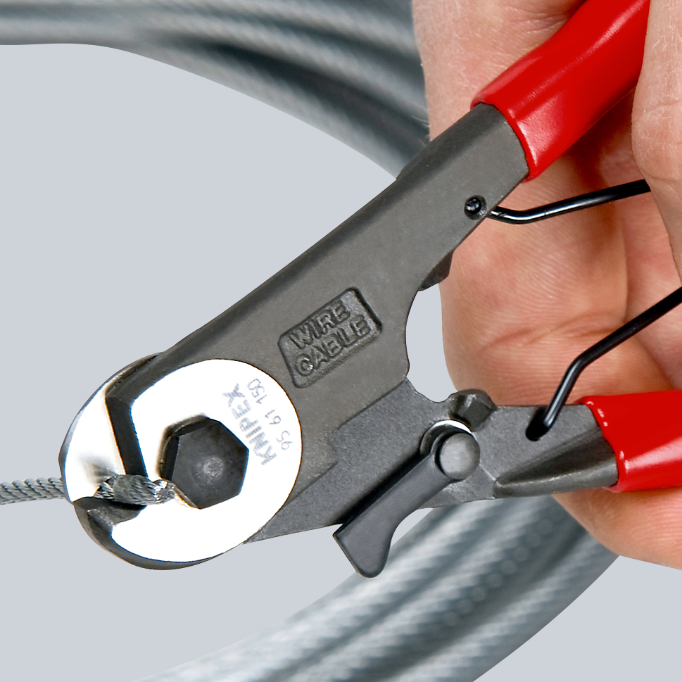 Coupe-cables acier bowden 150mm ø3mm KNIPEX - 95 61 150