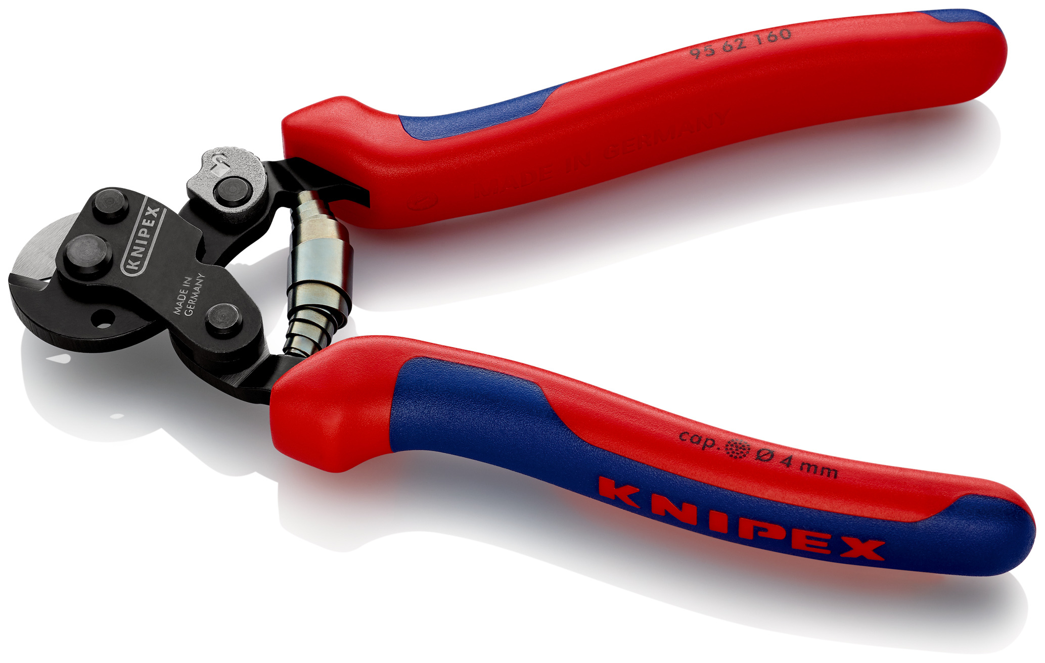 Coupe-cables acier 160mm ø6mm KNIPEX - 95 62 160 SB