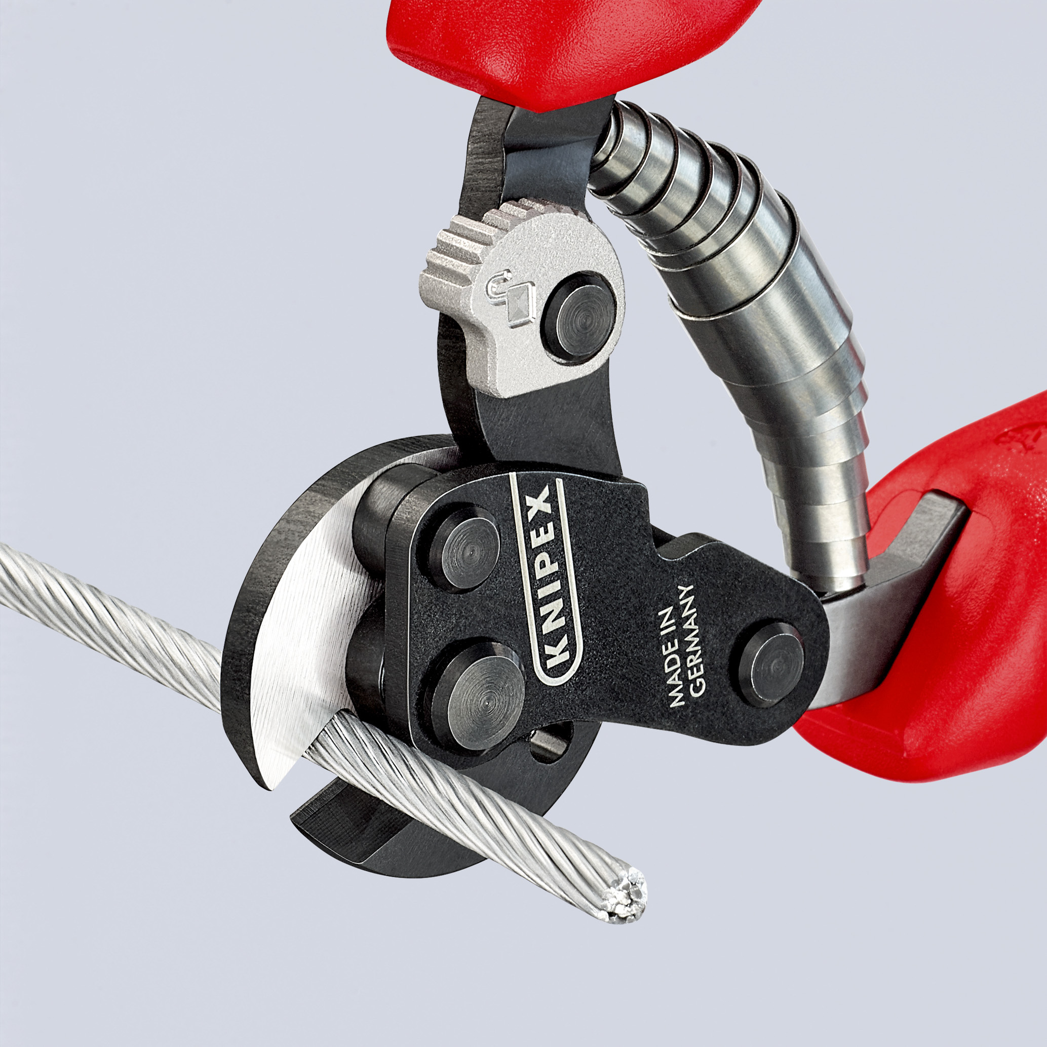 Coupe-cables acier 160mm ø6mm KNIPEX - 95 62 160 SB
