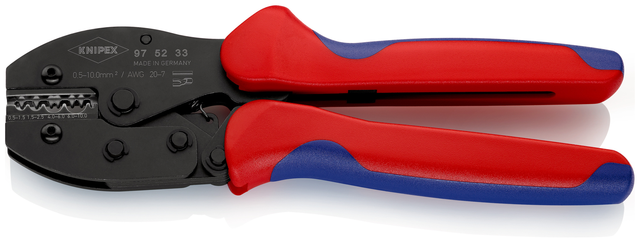 Pince a sertir preciforce® av. 1 profil KNIPEX - 97 52 33 SB