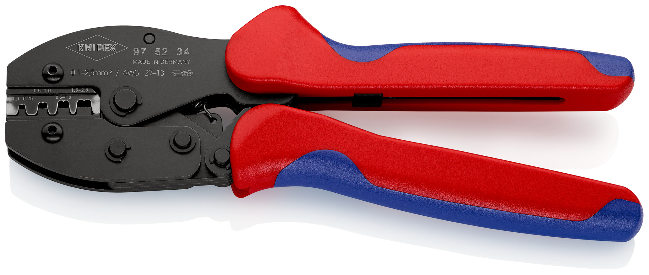 Pince a sertir preciforce® av. 1 profil KNIPEX - 97 52 34 SB