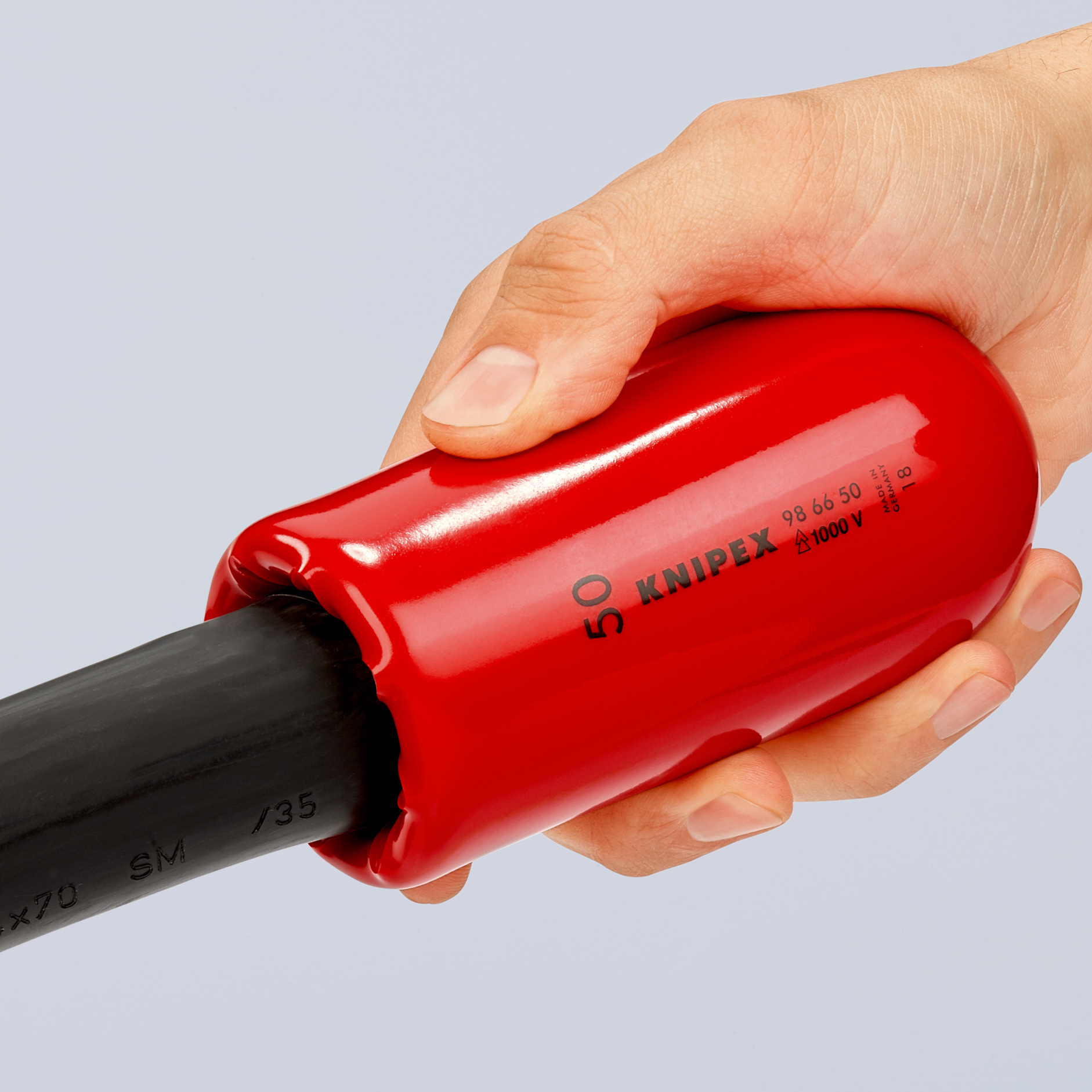 Embout securite autobloquant 50mm 1000v KNIPEX - 98 66 50