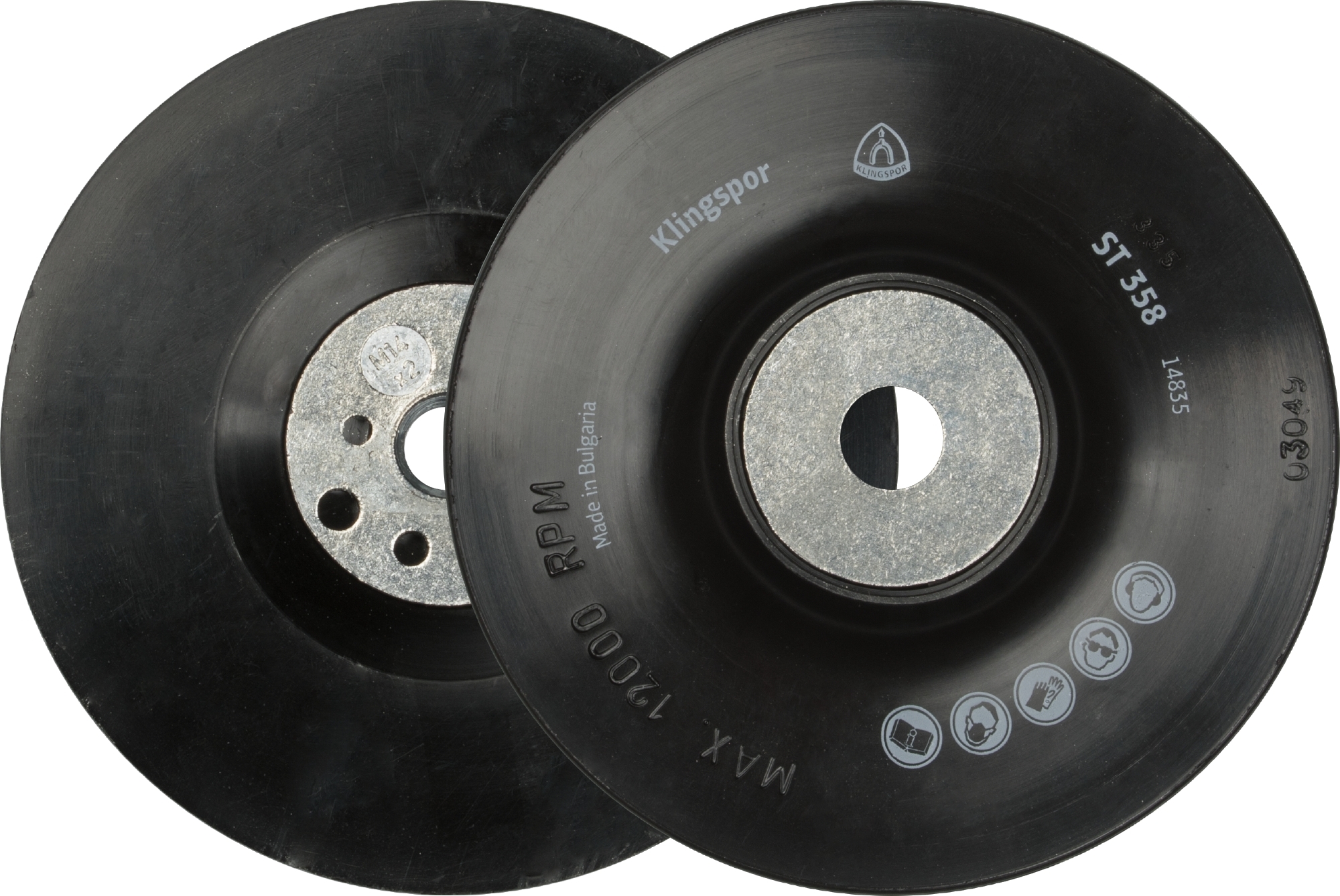 Backing pads SO ST358 125 M14 KLINGSPOR - 14835