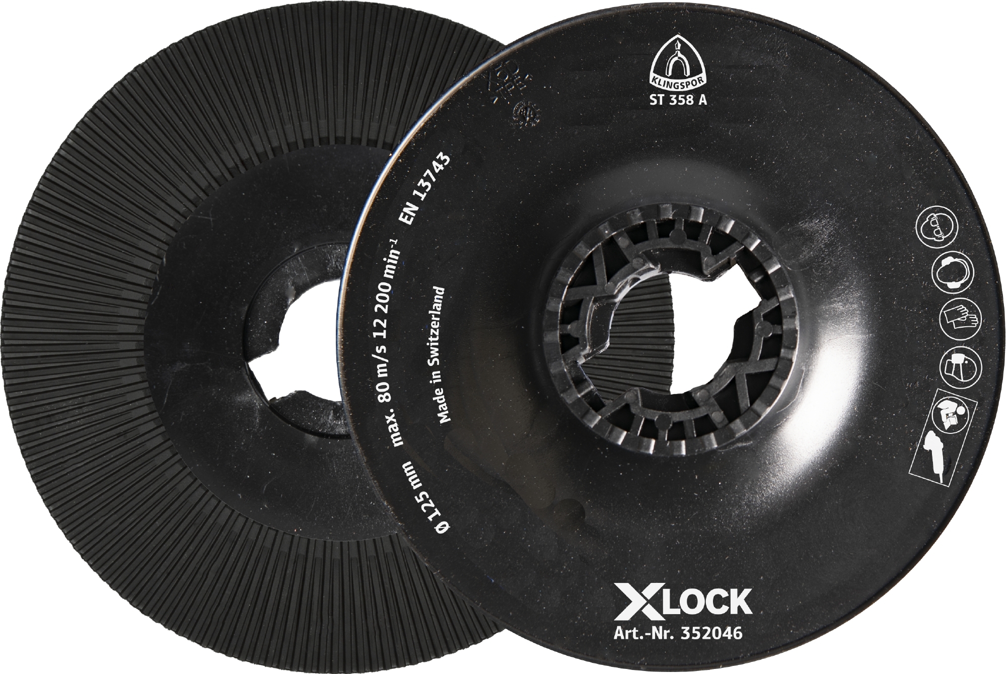 Backing pads SO ST358A S 125 X-LOCK KLINGSPOR - 352046