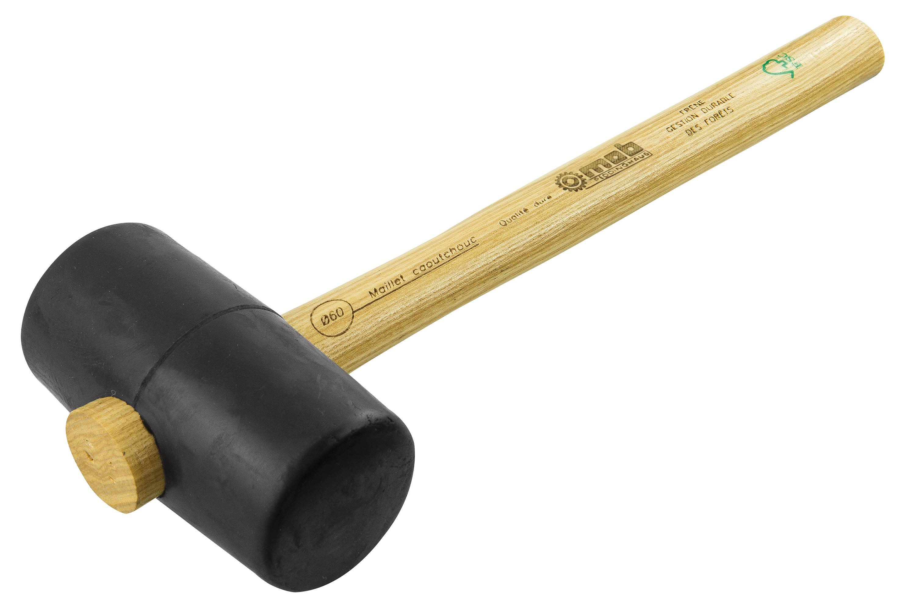 MAILLET CAOUTCHOUC 60 MANCHE FRENE MOB - 0367600201