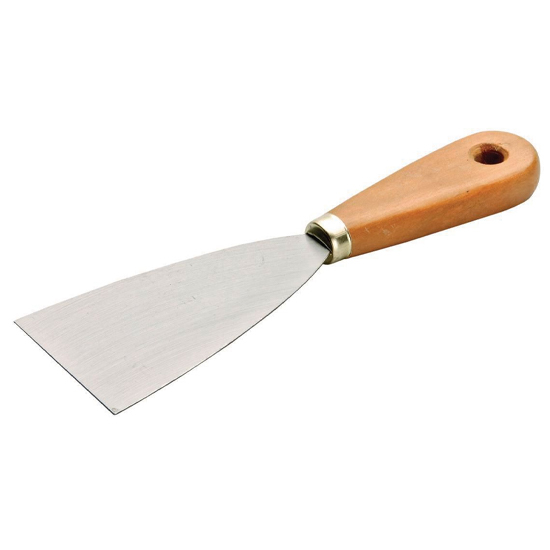 COUTEAU PEINTRE INOX 6 CM MANCHE BOIS MONDELIN - 220160