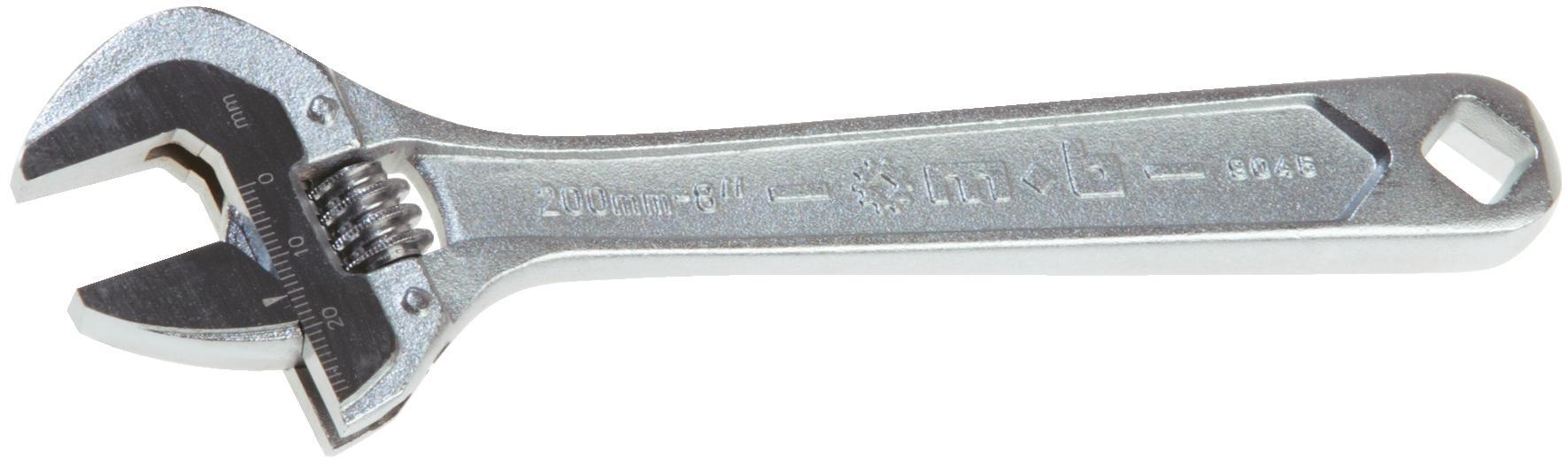 CLE A MOLETTE CHROMEE COUPLE 250 MM 10'' MOB - 9045250001