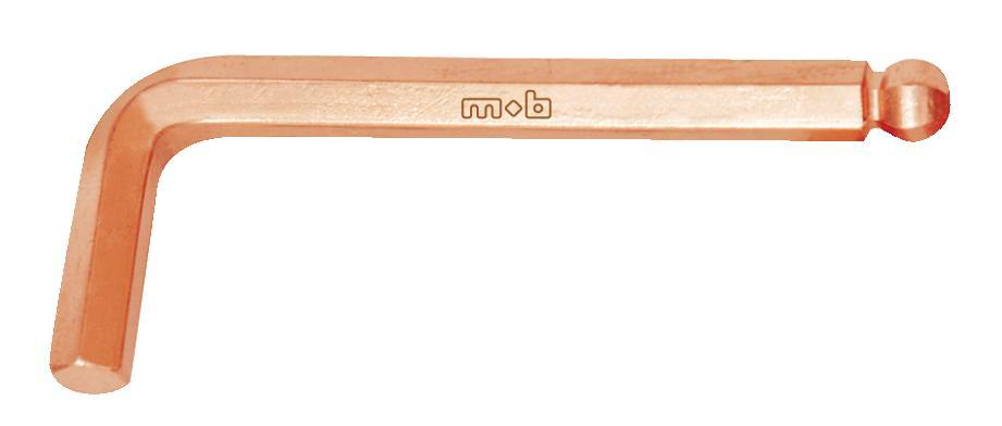 CLE MALE SPHERIQUE 7MM CU-BE - MOB OUTILLAGE - 9051070081