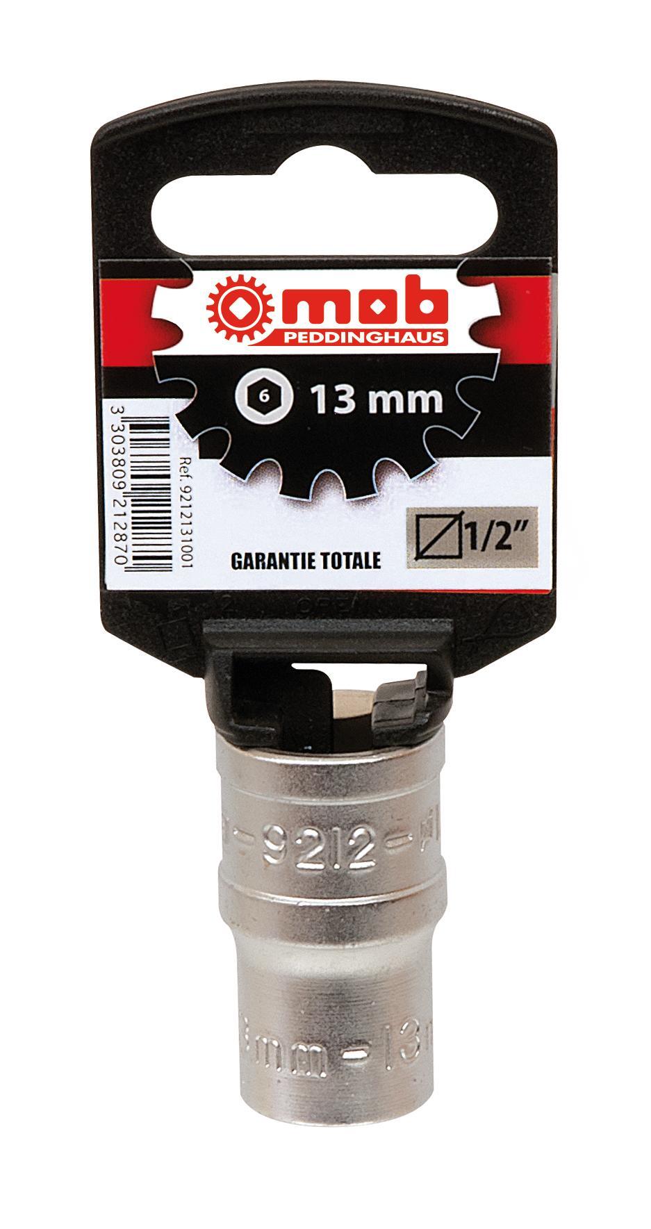 DOUILLE 6 PANS 1/2'' 12MM SUR CARTE MOB - 9212121001