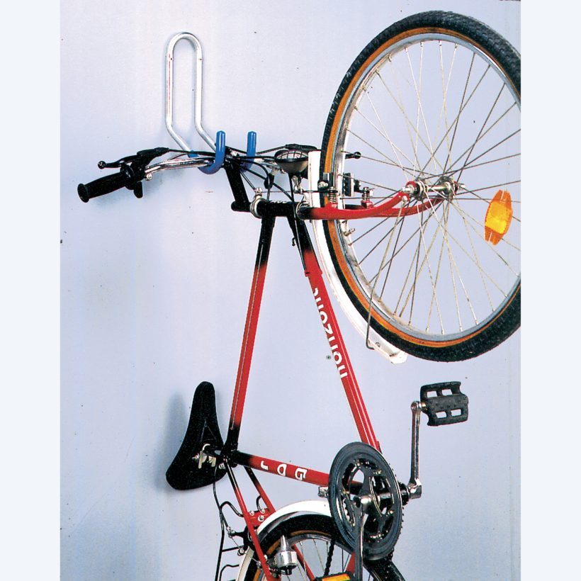 Crochet 1 vélo mural gainé - MOTTEZ - B046Q