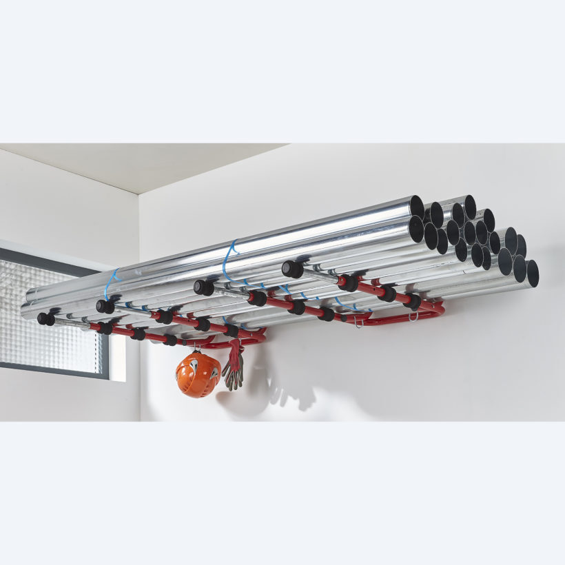 Support mural et rabattable 4 vélos ou multi-usage - MOTTEZ - B053Q4RA