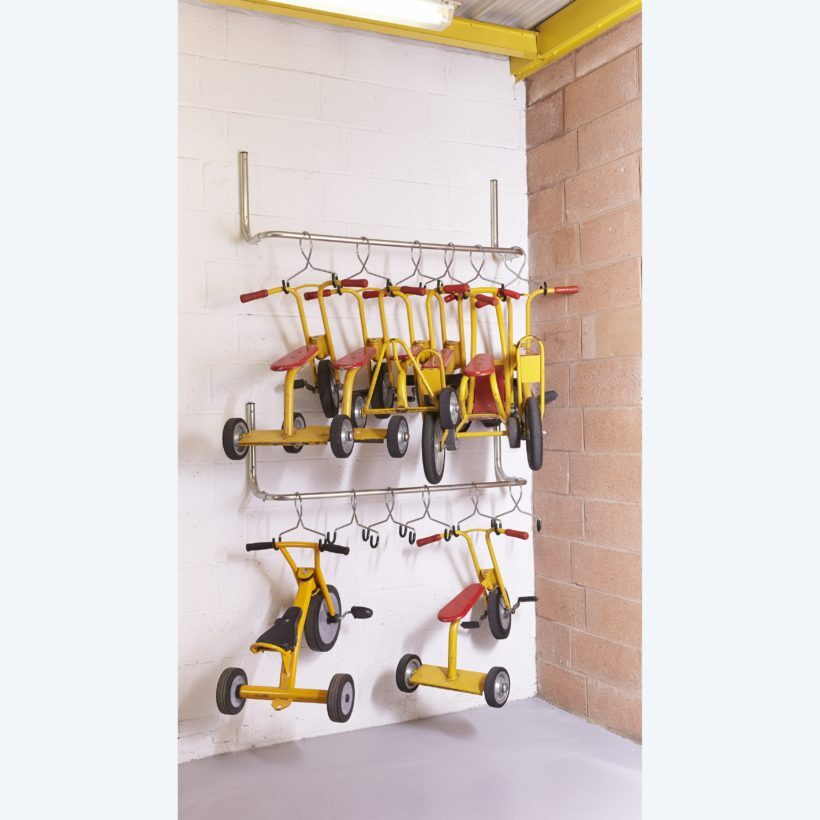 Râtelier mural range 6 trottinettes - MOTTEZ - B059CMUR
