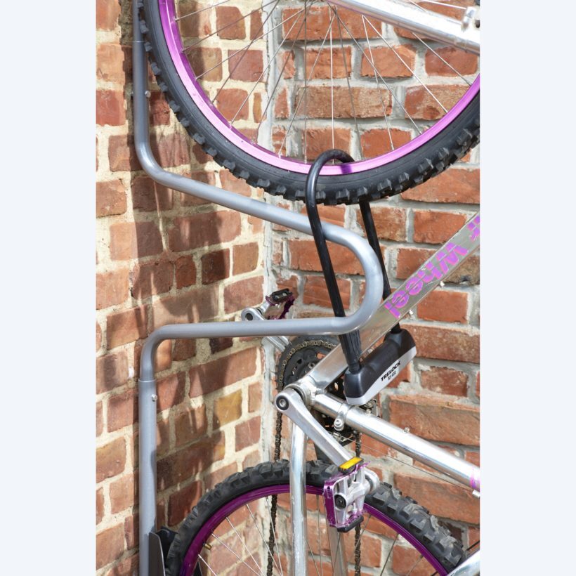 Range vélo mural individuel « antivol » - MOTTEZ - B123P