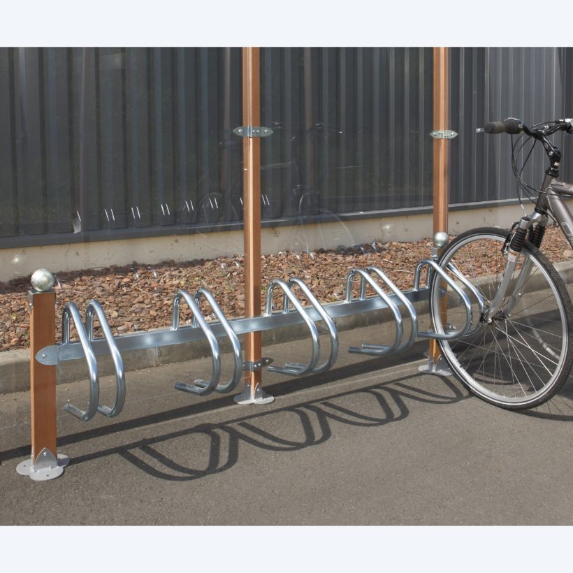 Râtelier Arcachon 5 vélos côte à côte - MOTTEZ - B208V5BOI