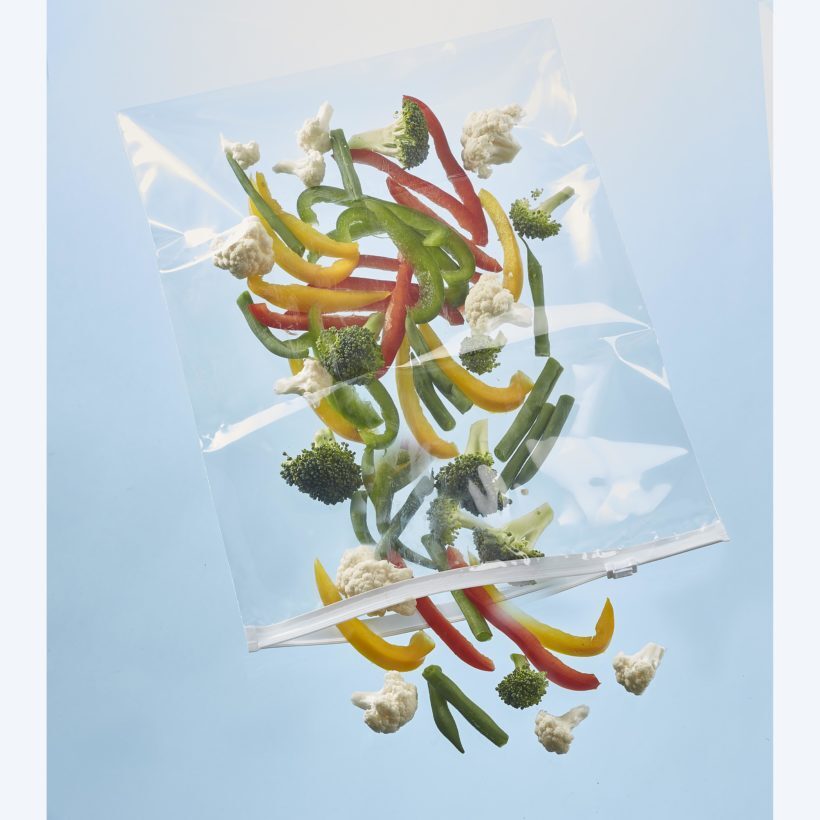 Lot de 10 sachets plastiques transparent avec curseur de fermeture - 32 x 23 cm - MOTTEZ - B280SH32