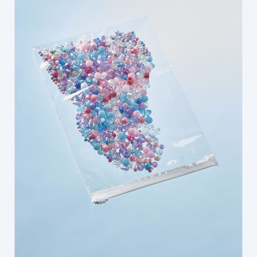 Lot de 10 sachets plastiques transparent avec curseur de fermeture - 32 x 23 cm - MOTTEZ - B280SH32
