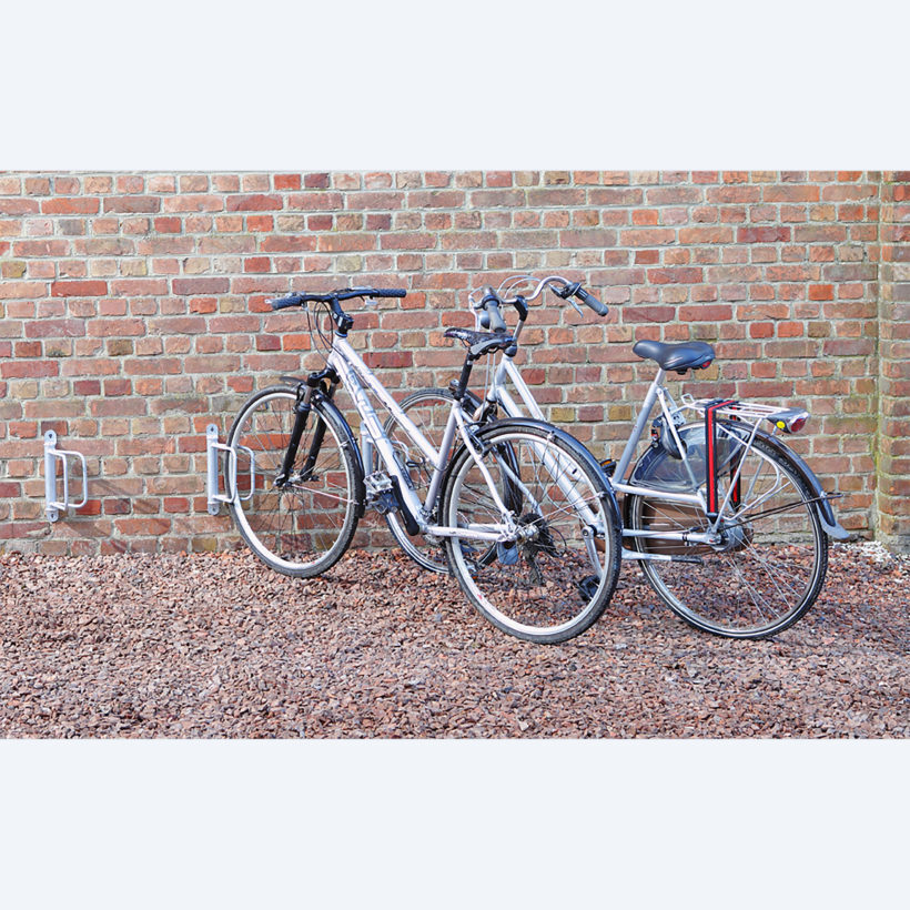 Râtelier mural à 45° pour 1 vélo - MOTTEZ - B880V45