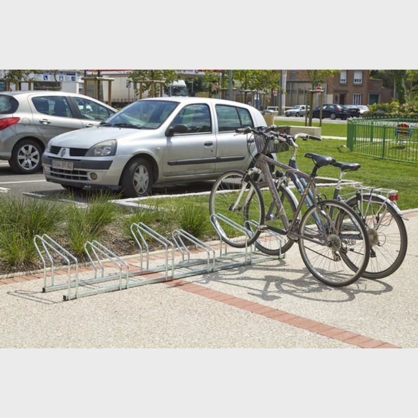  Râtelier Hollandais sur 2 niveaux pour 6 vélos  - MOTTEZ - M024V6