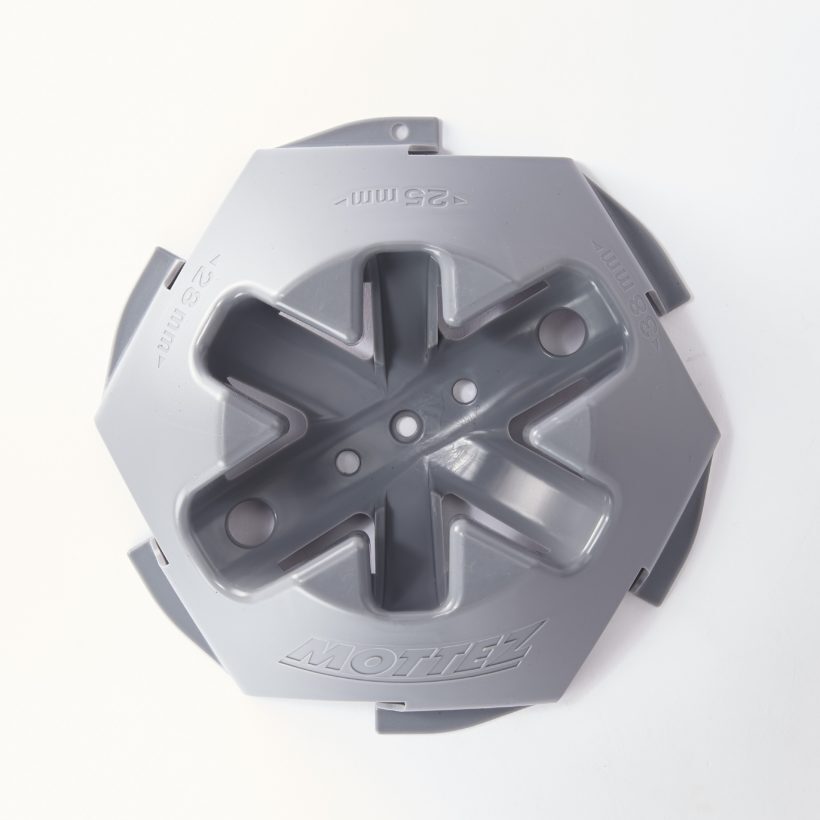 Support trottinette au sol gris - MOTTEZ - M058QGR