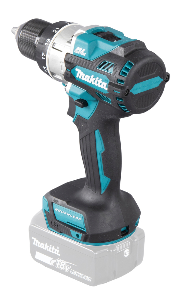 Perceuse visseuse à percussion MAKITA LXT 18 V Li-Ion Ø 13 mm Produit seul - DHP486Z