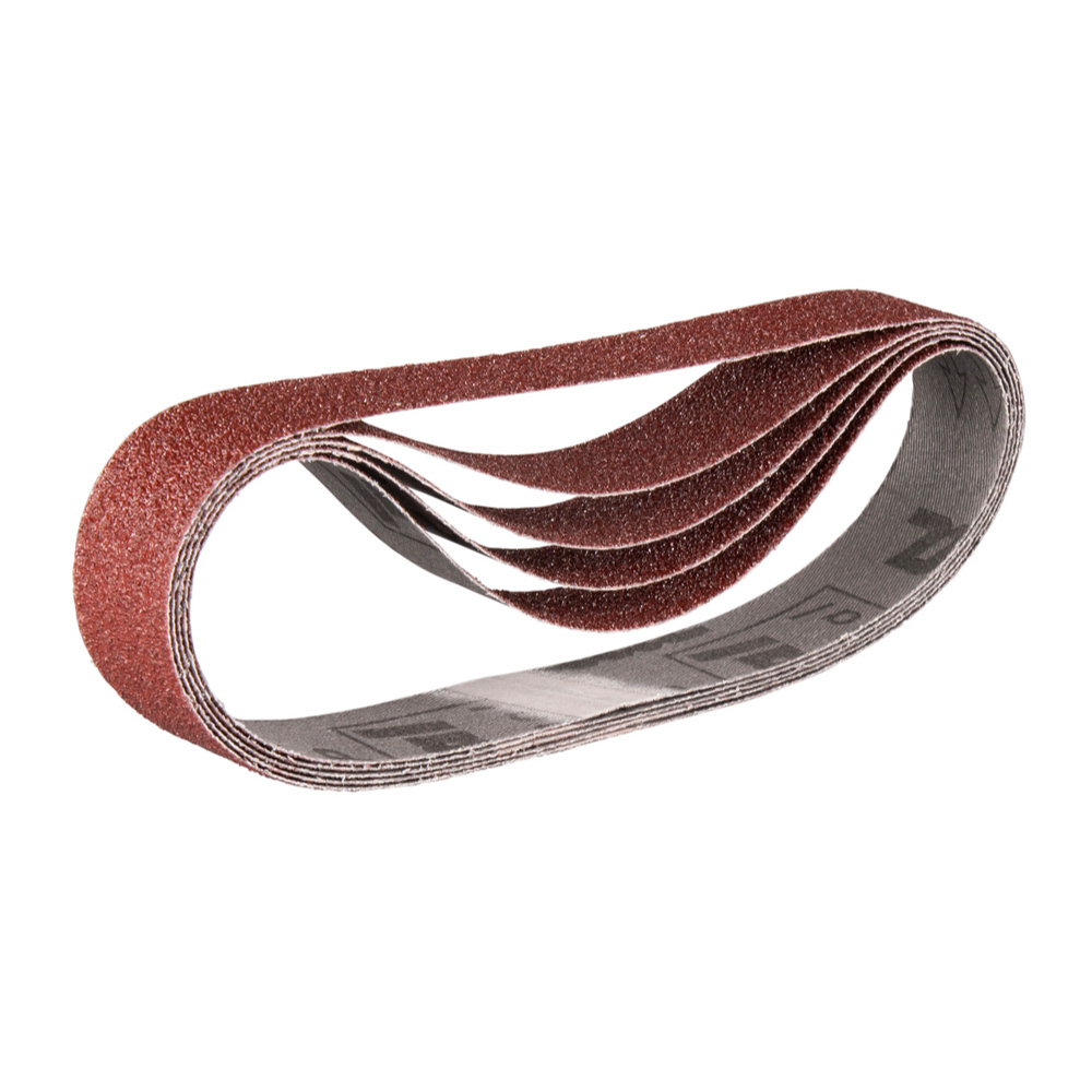 5 BANDES ABRASIVES MAKITA 30X533 MM GRAIN 100 POUR BOIS MÉTAL-P366750