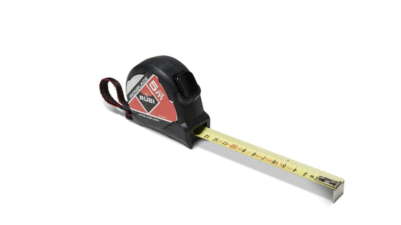 Mètre à ruban ironblade 5m x 19mm RUBI - 75904