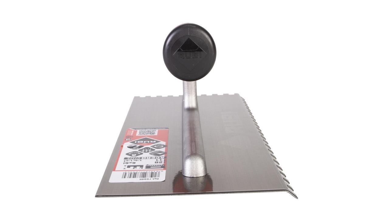 Peigne acier 28 cm (6x6) mra 45 degrés RUBI - 75946