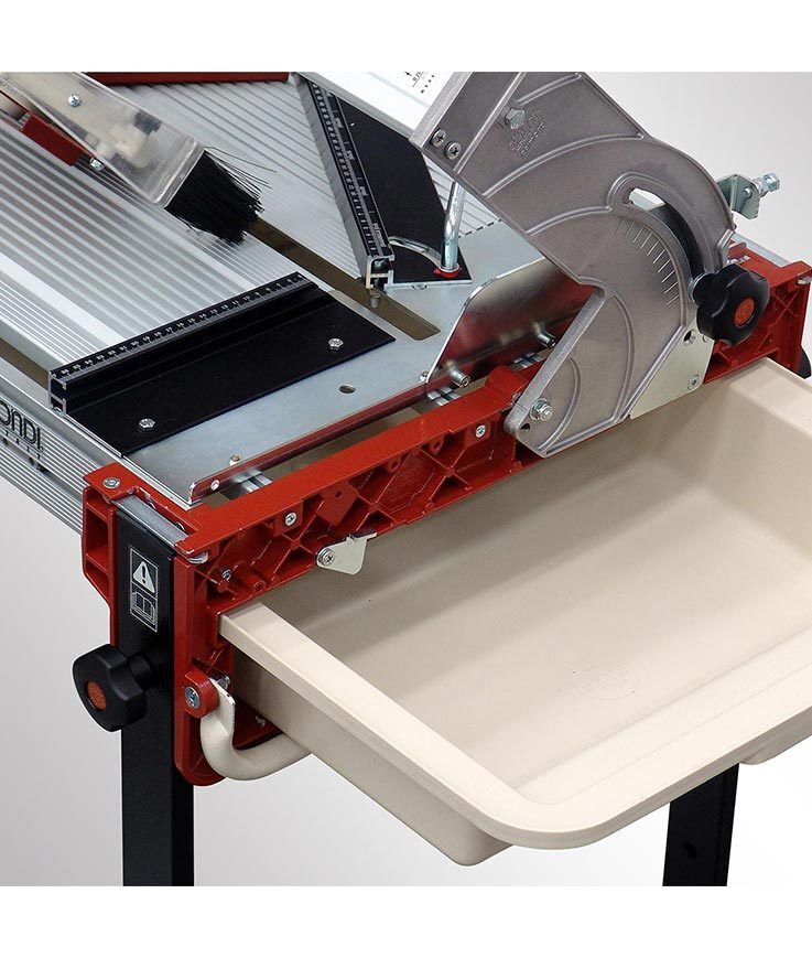 Scie à eau Pikus 130cm pour céramique - marbre et granit avec disque segmenté Ø250 mm - RAIMONDI - 12107DNA
