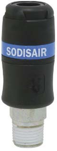 Raccord rapide securite filete 1/2'm d.8 s/blister DRAKKAR EQUIPEMENT - 01321