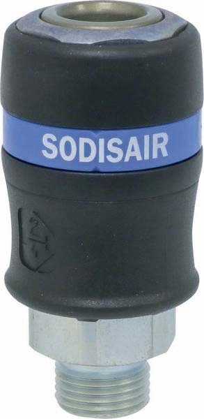 Raccord rapide securite filete 1/2'm d.11 vrac DRAKKAR EQUIPEMENT - 01333