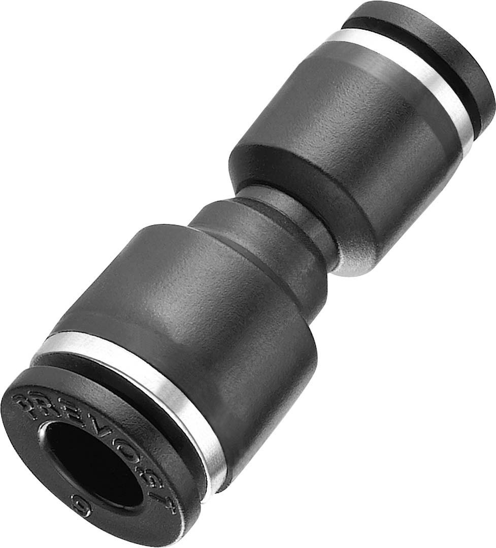 10 RACCORDS DE LIAISON EXT 8MM-INT 6MM UNION DROITE INEGALE--01759