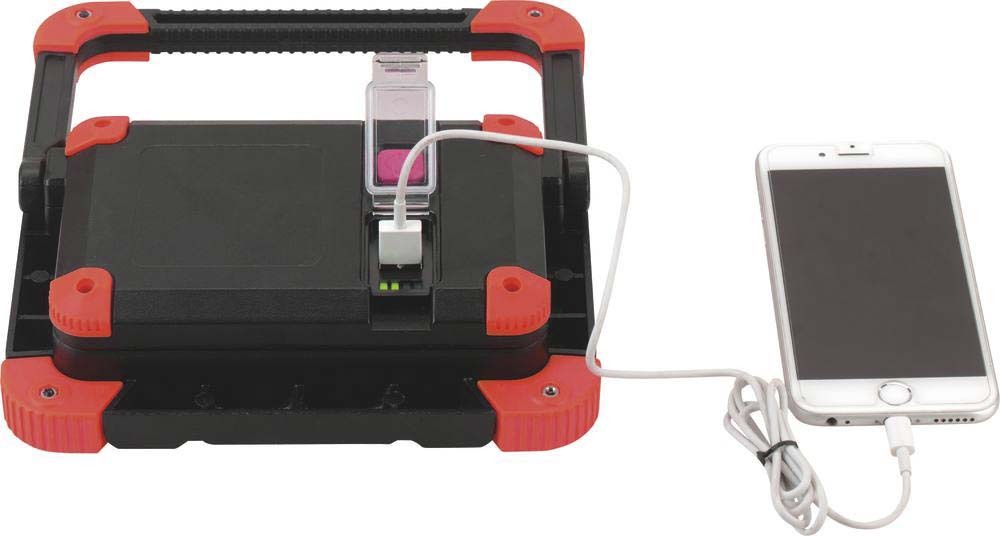 Projecteur led rechargeable incassable portable DRAKKAR EQUIPEMENT - 02289