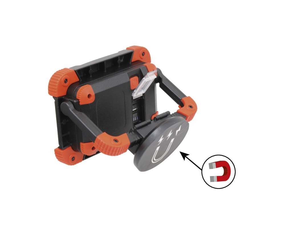 Projecteur led rechargeable incassable portable DRAKKAR EQUIPEMENT - 02289
