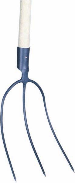 Fourche a foin 3 dts +manche bois 130cm cintre TELWIN - 03550
