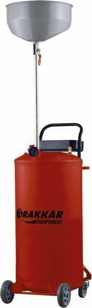 Vidangeur pneumatique par gravite 70l DRAKKAR EQUIPEMENT - 07113