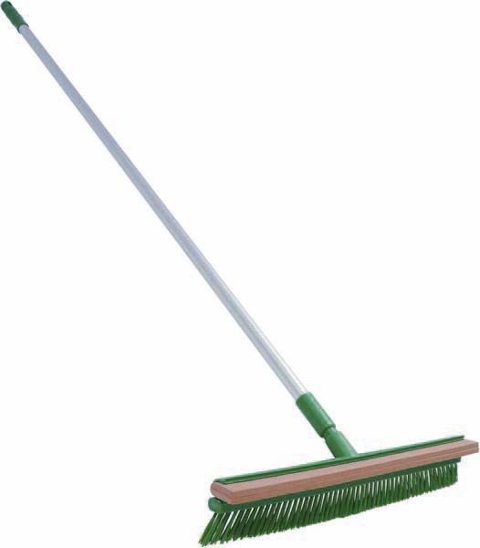 Raclette brosse de jardin manche alu - 07322