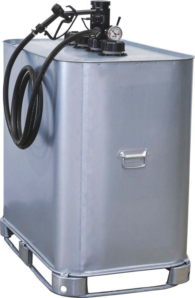 Cuve de stockage fuel galvanisée double paroi 700l PIUSI - 08112