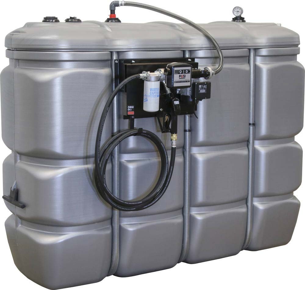 Cuve de stockage fuel pehd double paroi 2000l PIUSI - 08119