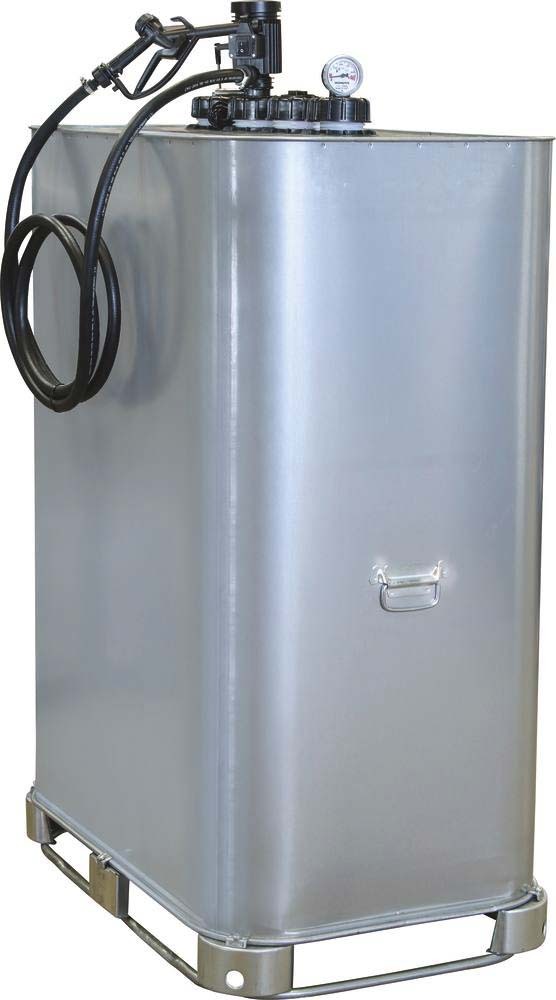 Cuve de stockage fuel galvanisée double paroi 1000L - 8122